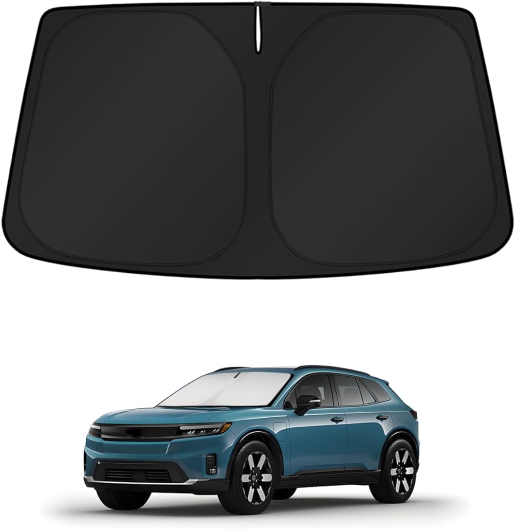 KUST Windshield Sun Shade for Toyota Tacoma Accessories 2016-2025 2026 2Dr 4Dr Pickup Truck, Custom Fit Car Front Window Sunshade Sun Visor Protector Foldable Blocks UV Rays Keep Car Cooler
