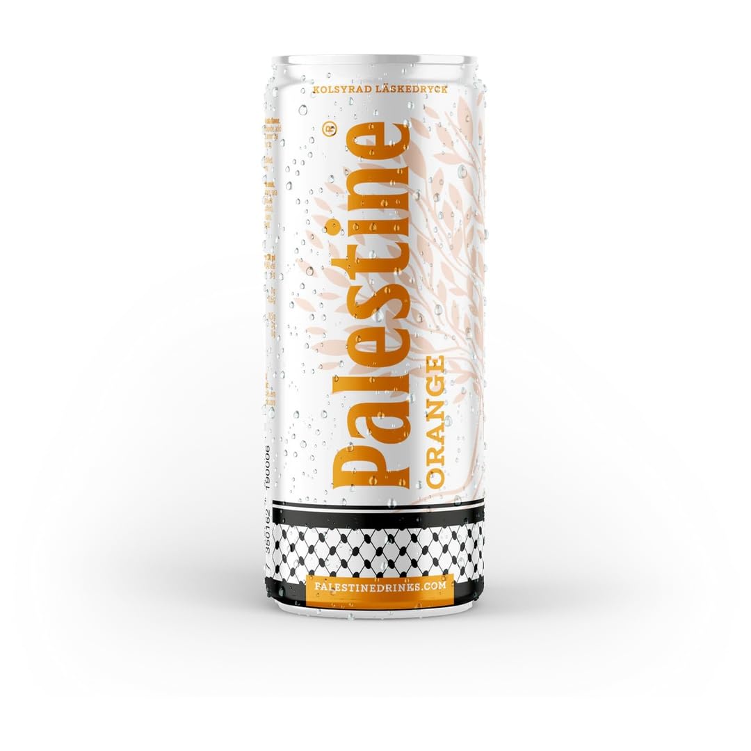 Palestine Cola 330ml Carbonated Soft Drink Refreshing Soda, Pack of 24