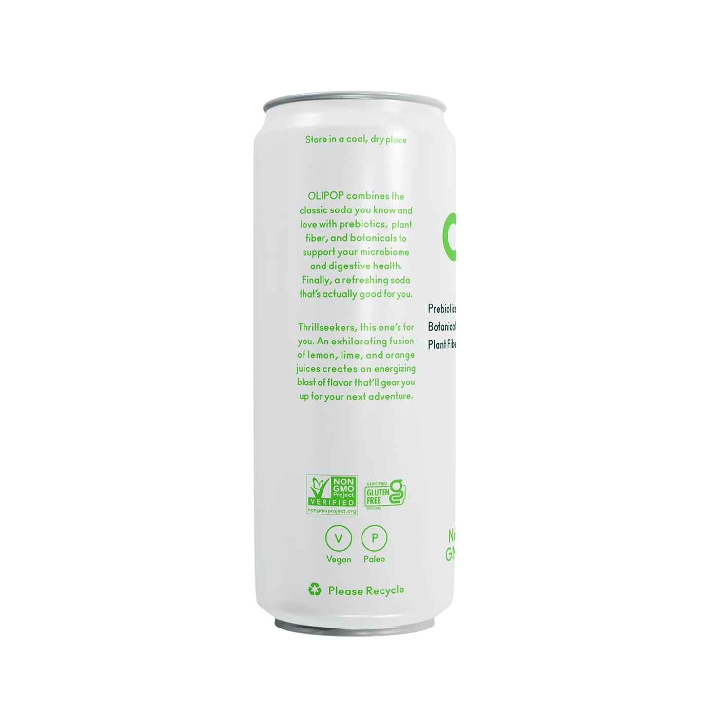OLIPOP 6g Fiber Prebiotic Soda, Classic Grape, 12 fl oz, 12Pack Skinny | Shelf Stable Prebiotic Soda (Skinny), 6g Fiber, 5g Sugar, Digestive Health Support, Prebiotics & Botanicals, Gluten Free