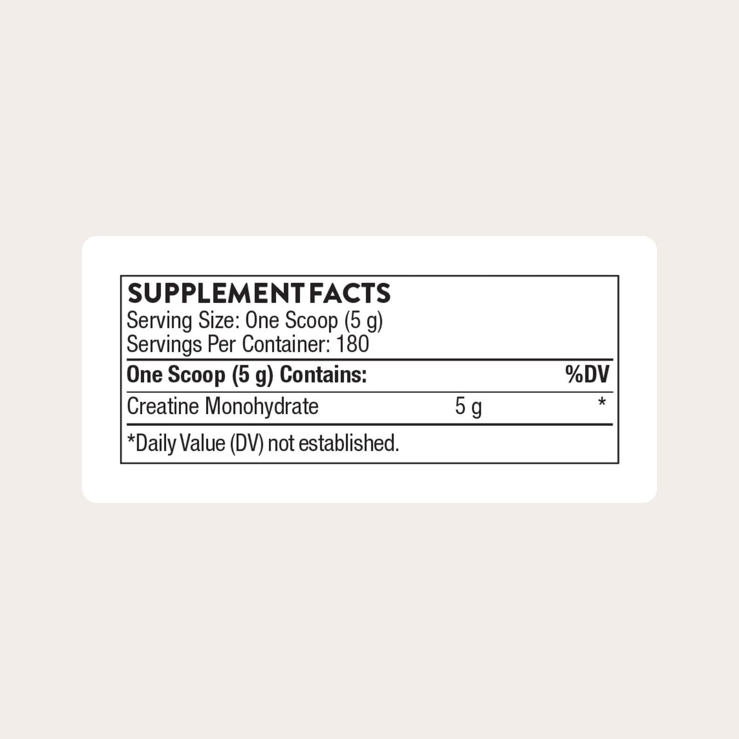 THORNE Creatine, Micronized Creatine Monohydrate Powder, 90 Servings | Supports Lean Muscle Mass, Endurance & Cognitive Function*, Unflavored, 5 g per Serving, NSF Certified for Sport