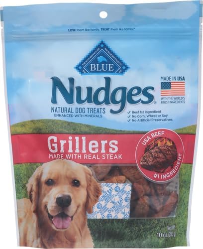 Blue Buffalo Nudges Homestyle Chicken Dog Treats, 16 oz | Real Chicken First, with Peas & Carrots, Made in the USA, No Corn, Wheat, or Soy