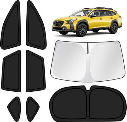 KUST Windshield Sun Shade for Toyota Tacoma Accessories 2016-2025 2026 2Dr 4Dr Pickup Truck, Custom Fit Car Front Window Sunshade Sun Visor Protector Foldable Blocks UV Rays Keep Car Cooler