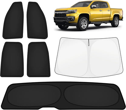 KUST Windshield Sun Shade for Toyota Tacoma Accessories 2016-2025 2026 2Dr 4Dr Pickup Truck, Custom Fit Car Front Window Sunshade Sun Visor Protector Foldable Blocks UV Rays Keep Car Cooler