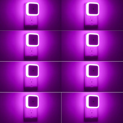 Sujeet Night Light, Night Lights Plug into Wall 8-Pack, Nightlight Plug in Night Light, Dusk to Dawn Night Lamp Led (Warm White)