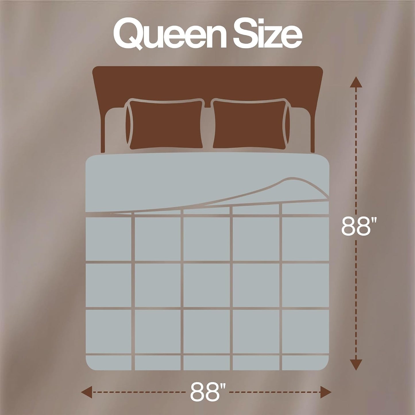 Utopia Bedding Queen Comforter 2 Pack, Duvet Insert, White, 88 x 88 Inches | Soft and Fluffy Down Alternative Bed Comforter, All Season, Breathable, Corner Tabs, Box Stitched, Durable, Machine Washable
