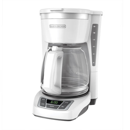 BLACK+DECKER 12-Cup Drip Coffee Maker with Vortex Brewing