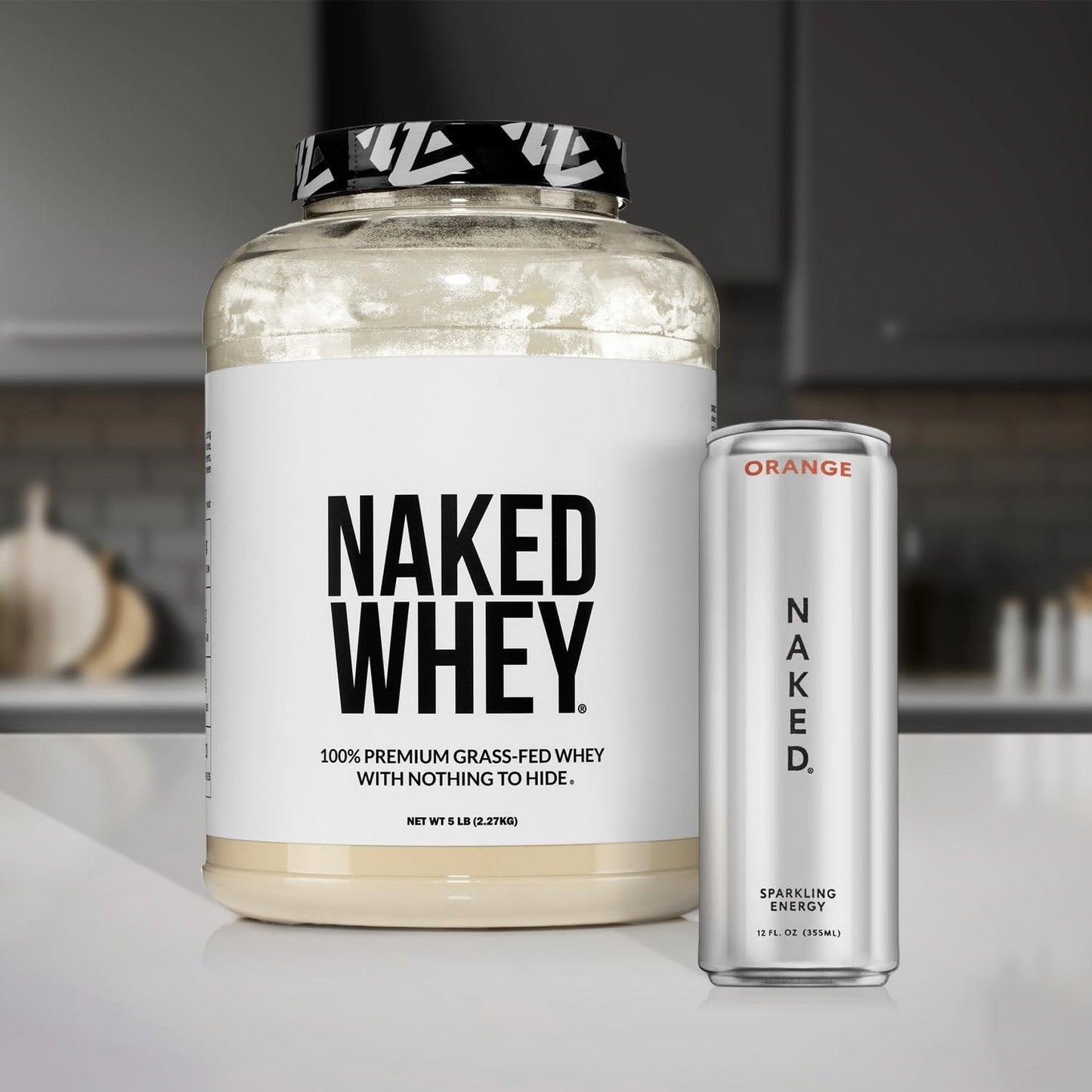 NAKED Whey 1Lb - Only 1 Ingredient, Grass Fed Whey Protein Powder, NSF Certified, Undenatured, No Gmos, No Soy, Gluten Free, Stimulate Growth, Enhance Recovery - 15 Servings