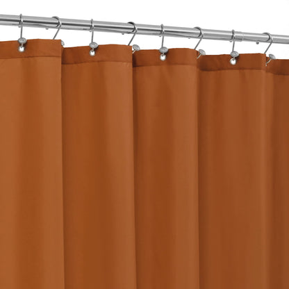 ALYVIA SPRING Waterproof Fabric Shower Curtain or Liner White, 72x72 | 3 Magnets, Soft Cloth & Hotel Quality, Machine Washable, Light-Weight, Standard Size