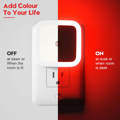 Sujeet Night Light, Night Lights Plug into Wall 8-Pack, Nightlight Plug in Night Light, Dusk to Dawn Night Lamp Led (Warm White)