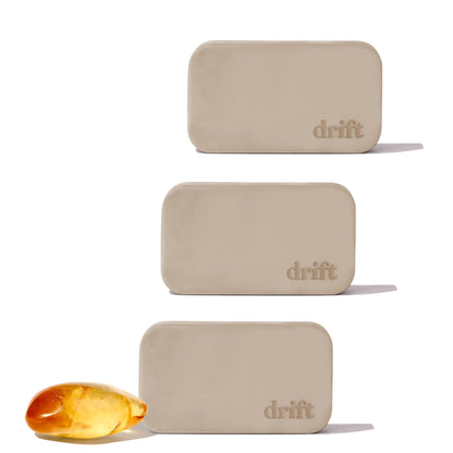 Drift Car Air Freshener - Stone Air Freshener Car Odor Eliminator - Long Lasting Scent - Auto Accessories - Metal Clip - Essential Oils - Clean Ingredients - Cabana Scent Starter Kit