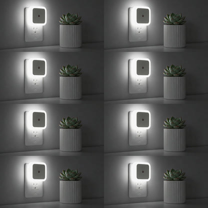 Sujeet Night Light, Night Lights Plug into Wall 8-Pack, Nightlight Plug in Night Light, Dusk to Dawn Night Lamp Led (Warm White)