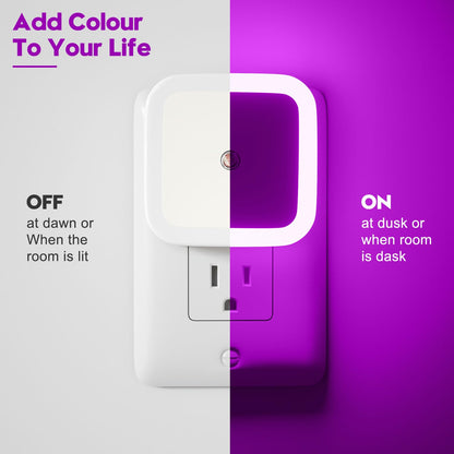 Sujeet Night Light, Night Lights Plug into Wall 8-Pack, Nightlight Plug in Night Light, Dusk to Dawn Night Lamp Led (Warm White)
