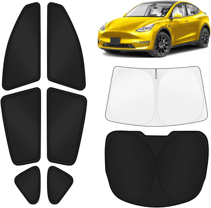 KUST Windshield Sun Shade for Toyota Tacoma Accessories 2016-2025 2026 2Dr 4Dr Pickup Truck, Custom Fit Car Front Window Sunshade Sun Visor Protector Foldable Blocks UV Rays Keep Car Cooler