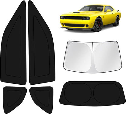 KUST Windshield Sun Shade for Toyota Tacoma Accessories 2016-2025 2026 2Dr 4Dr Pickup Truck, Custom Fit Car Front Window Sunshade Sun Visor Protector Foldable Blocks UV Rays Keep Car Cooler
