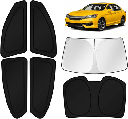 KUST Windshield Sun Shade for Toyota Tacoma Accessories 2016-2025 2026 2Dr 4Dr Pickup Truck, Custom Fit Car Front Window Sunshade Sun Visor Protector Foldable Blocks UV Rays Keep Car Cooler
