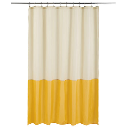 ALYVIA SPRING Waterproof Fabric Shower Curtain or Liner White, 72x72 | 3 Magnets, Soft Cloth & Hotel Quality, Machine Washable, Light-Weight, Standard Size