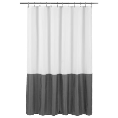 ALYVIA SPRING Waterproof Fabric Shower Curtain or Liner White, 72x72 | 3 Magnets, Soft Cloth & Hotel Quality, Machine Washable, Light-Weight, Standard Size