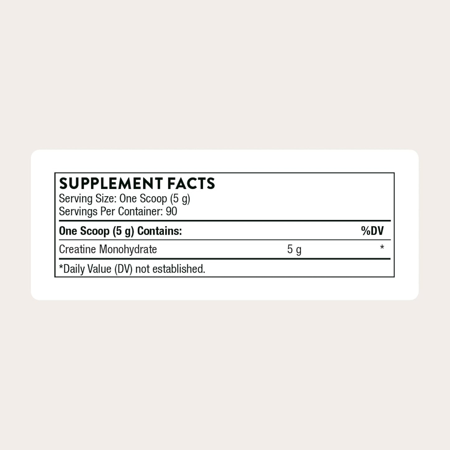 THORNE Creatine, Micronized Creatine Monohydrate Powder, 90 Servings | Supports Lean Muscle Mass, Endurance & Cognitive Function*, Unflavored, 5 g per Serving, NSF Certified for Sport