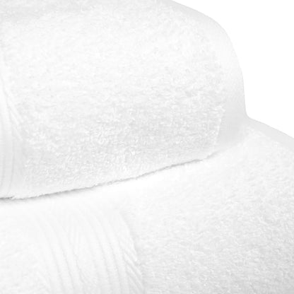 Amazon Basics 6-Piece Oversized Fade-Resistant Towel Set, 100% Cotton, Highly Absorbent, Soft, Teal, 2 Bath Towels, 2 Hand Towels, 2 Washcloths
