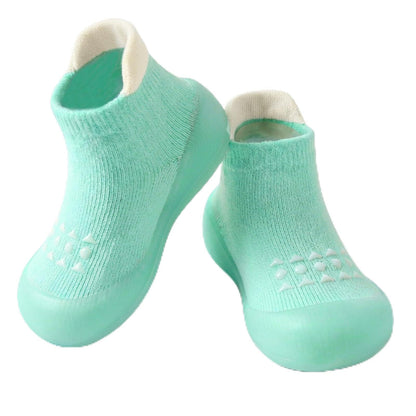Hstyle Baby Sock Shoes Toddler Boys Walking Shoes Infant Slippers Sneakers | Non-Slip,Soft Rubber Sole,Lightweight,1st Birthday Gifts for Baby Boys Girls