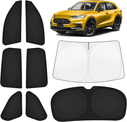 KUST Windshield Sun Shade for Toyota Tacoma Accessories 2016-2025 2026 2Dr 4Dr Pickup Truck, Custom Fit Car Front Window Sunshade Sun Visor Protector Foldable Blocks UV Rays Keep Car Cooler