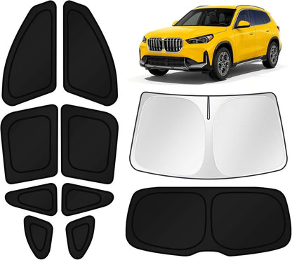 KUST Windshield Sun Shade for Toyota Tacoma Accessories 2016-2025 2026 2Dr 4Dr Pickup Truck, Custom Fit Car Front Window Sunshade Sun Visor Protector Foldable Blocks UV Rays Keep Car Cooler