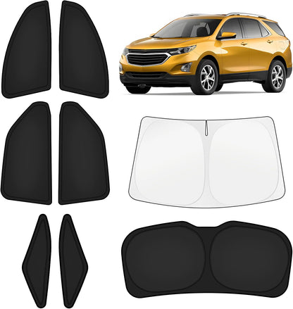 KUST Windshield Sun Shade for Toyota Tacoma Accessories 2016-2025 2026 2Dr 4Dr Pickup Truck, Custom Fit Car Front Window Sunshade Sun Visor Protector Foldable Blocks UV Rays Keep Car Cooler