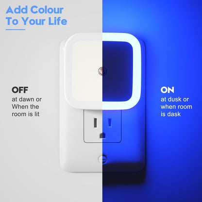 Sujeet Night Light, Night Lights Plug into Wall 8-Pack, Nightlight Plug in Night Light, Dusk to Dawn Night Lamp Led (Warm White)
