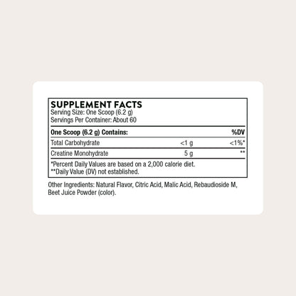 THORNE Creatine, Micronized Creatine Monohydrate Powder, 90 Servings | Supports Lean Muscle Mass, Endurance & Cognitive Function*, Unflavored, 5 g per Serving, NSF Certified for Sport