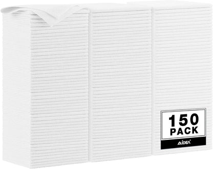AIDEA Microfiber Cleaning Cloth-50PK, Microfiber Towels for Cars, 12×12" | Premium Wash Cloths, Dusting Cloth Cleaning Rags, Absorbent Towels for SUVs, House, Kitchen, Window, Cleaning Supplies