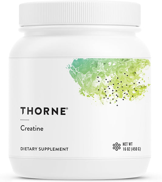 THORNE Creatine, Micronized Creatine Monohydrate Powder, 90 Servings | Supports Lean Muscle Mass, Endurance & Cognitive Function*, Unflavored, 5 g per Serving, NSF Certified for Sport
