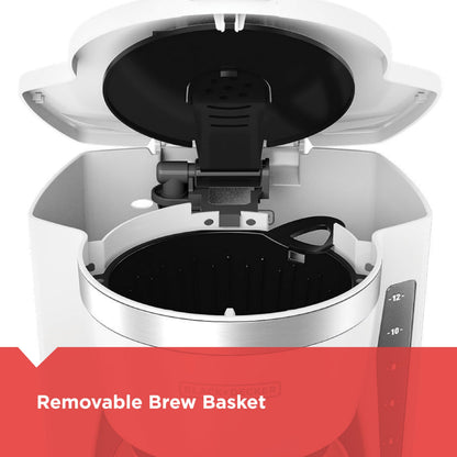 BLACK+DECKER 12-Cup Drip Coffee Maker with Vortex Brewing