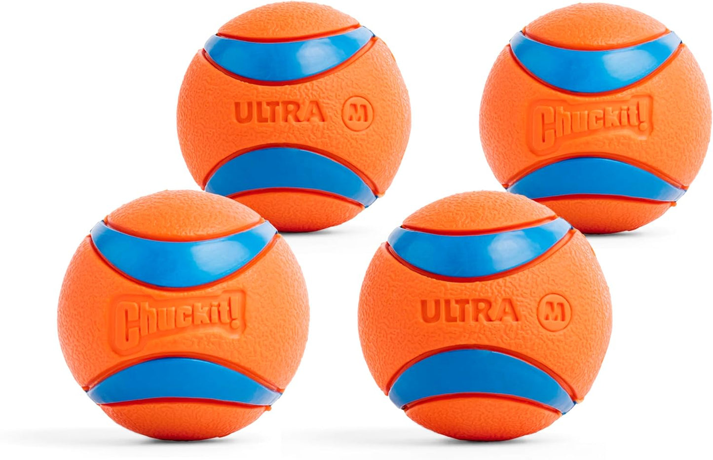 Chuckit! Ultra Ball Dog Toy, Durable Rubber, Medium 2.5-in, 2 Pack | Made from Durable Rubber with an Extra-Thick Core, This Bouncy Fetch Ball Floats in Water for Lasting Games of Fetch