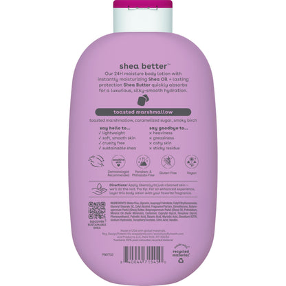 eos Shea Better Body Lotion- Vanilla Cashmere, 24-Hour Moisture, 16 fl oz