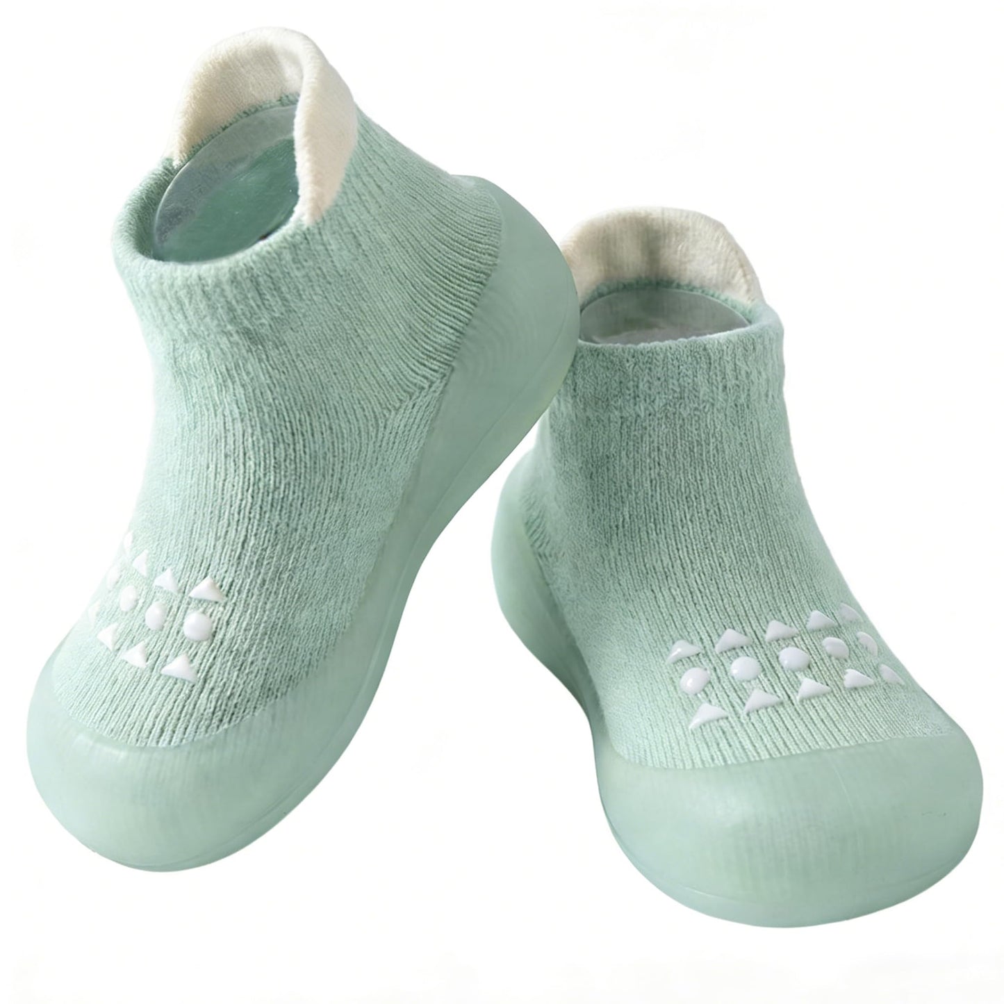 Hstyle Baby Sock Shoes Toddler Boys Walking Shoes Infant Slippers Sneakers | Non-Slip,Soft Rubber Sole,Lightweight,1st Birthday Gifts for Baby Boys Girls