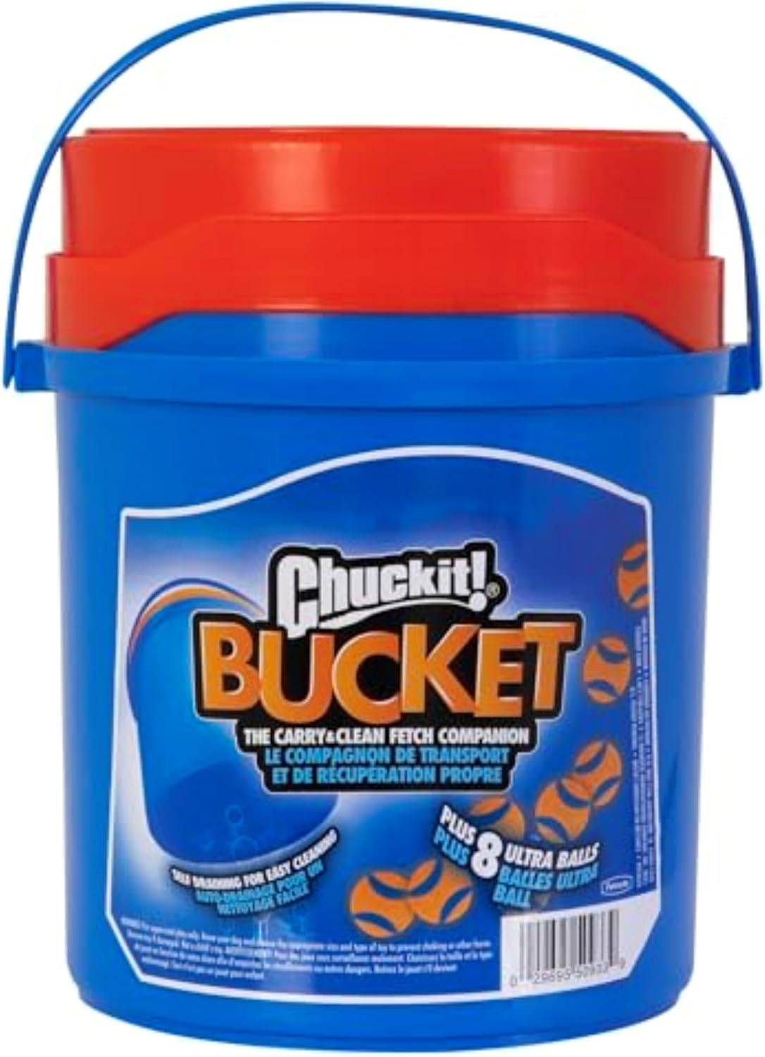 Chuckit! Ultra Ball Dog Toy, Durable Rubber, Medium 2.5-in, 2 Pack | Made from Durable Rubber with an Extra-Thick Core, This Bouncy Fetch Ball Floats in Water for Lasting Games of Fetch