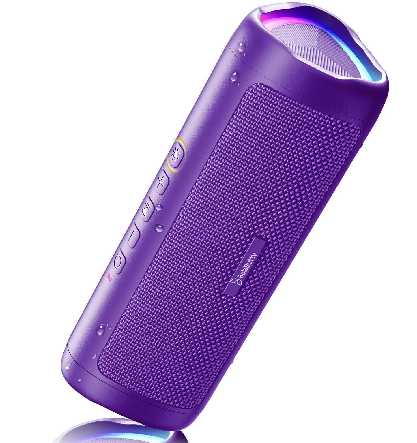 Bluetooth Speaker, 20W HD Sound, Portable Wireless, IPX5 Waterproof, Up to 24H Playtime, TWS Pairing, for Home/Party/Outdoor/Camping/Beach Essentials, Electronic Gadgets, Birthday Gift (Black)