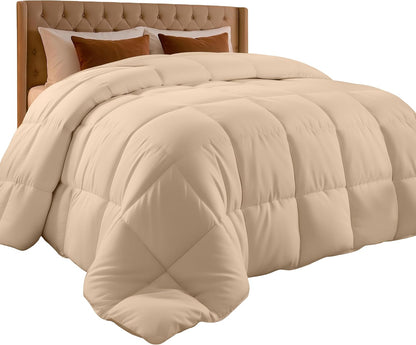 Utopia Bedding Queen Comforter 2 Pack, Duvet Insert, White, 88 x 88 Inches | Soft and Fluffy Down Alternative Bed Comforter, All Season, Breathable, Corner Tabs, Box Stitched, Durable, Machine Washable