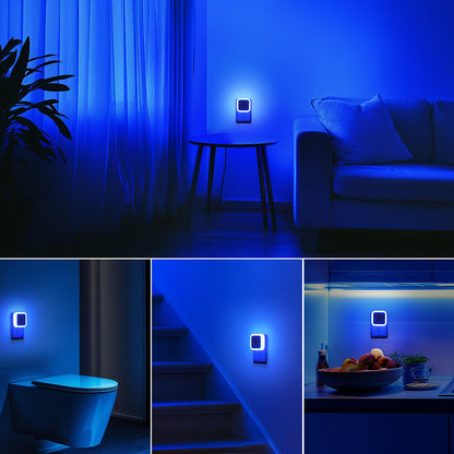 Sujeet Night Light, Night Lights Plug into Wall 8-Pack, Nightlight Plug in Night Light, Dusk to Dawn Night Lamp Led (Warm White)