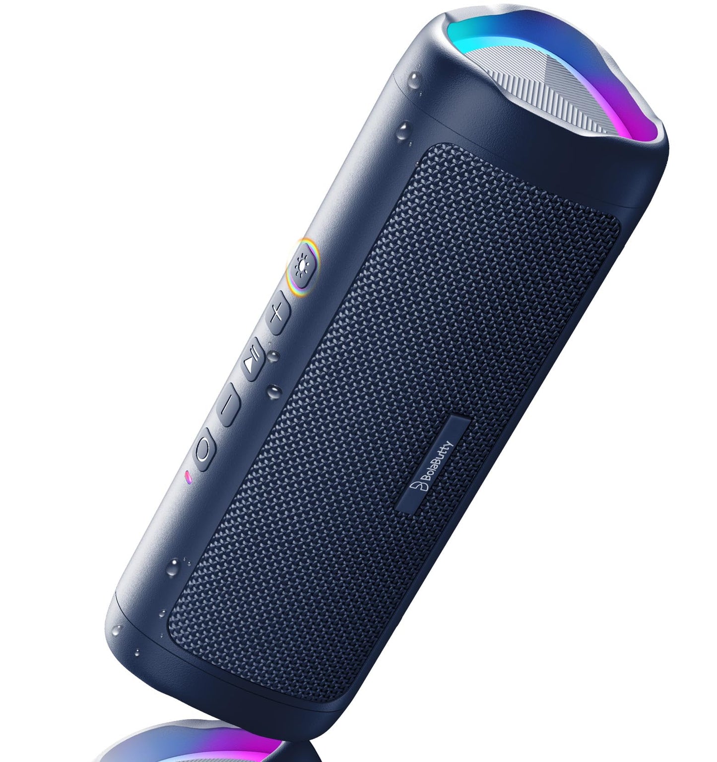 Bluetooth Speaker, 20W HD Sound, Portable Wireless, IPX5 Waterproof, Up to 24H Playtime, TWS Pairing, for Home/Party/Outdoor/Camping/Beach Essentials, Electronic Gadgets, Birthday Gift (Black)