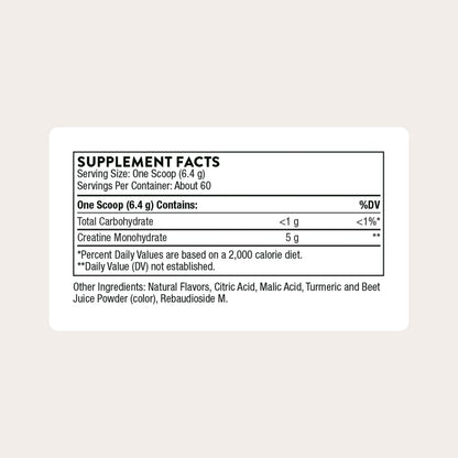 THORNE Creatine, Micronized Creatine Monohydrate Powder, 90 Servings | Supports Lean Muscle Mass, Endurance & Cognitive Function*, Unflavored, 5 g per Serving, NSF Certified for Sport