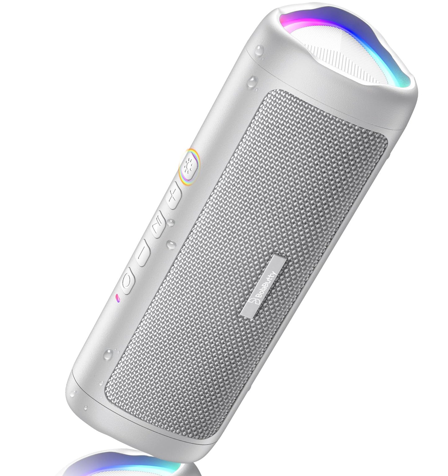 Bluetooth Speaker, 20W HD Sound, Portable Wireless, IPX5 Waterproof, Up to 24H Playtime, TWS Pairing, for Home/Party/Outdoor/Camping/Beach Essentials, Electronic Gadgets, Birthday Gift (Black)