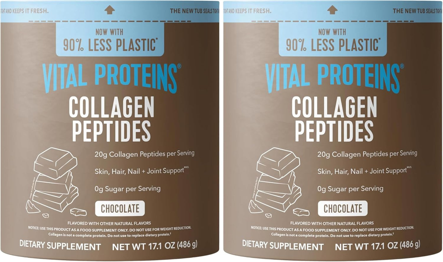 Vital Proteins Collagen Peptides Powder, Unflavored, 9.33oz | Grass-Fed Collagen Peptides, Supports Hair Skin & Nails, Bones & Joints, 13 Servings
