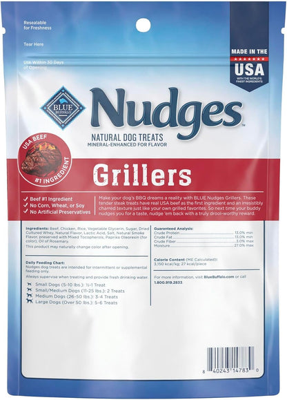 Blue Buffalo Nudges Homestyle Chicken Dog Treats, 16 oz | Real Chicken First, with Peas & Carrots, Made in the USA, No Corn, Wheat, or Soy