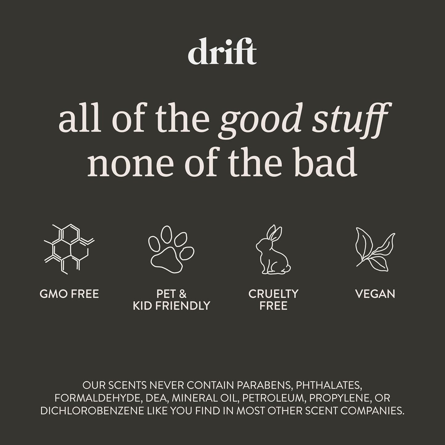 Drift Car Air Freshener - The Original Wood Air Freshener - Car Odor Eliminator - Long Lasting Scent - Auto Accessories - Metal Clip - Essential Oils - Clean Ingredients - Teak Scent Starter Kit
