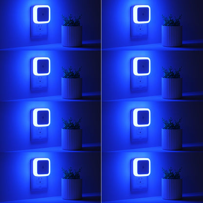 Sujeet Night Light, Night Lights Plug into Wall 8-Pack, Nightlight Plug in Night Light, Dusk to Dawn Night Lamp Led (Warm White)