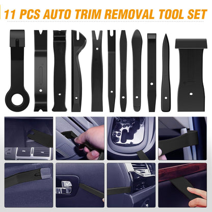 GOOACC 240PCS Bumper Retainer Clips Car Plastic Rivets Fasteners Push Retainer Kit 12 Popular Sizes Auto Push Pin Rivets Set -Door Trim Panel Fender Clips for GM Ford Toyota Honda Chrysler