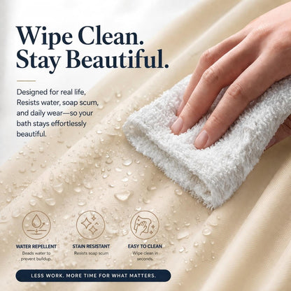 EHZNZIE White Shower Curtain Liner 72x72, PEVA Waterproof Bath Curtain, No Chemical Smell, 3 Weighted Magnets, Durable with Rustproof Metal Grommets
