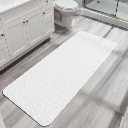 Bosap Bath Mat,Ultra Thin Bathroom Runner Rugs,Large Bath Mats for Bathroom,Quick Dry,Non-Slip,Machine Washable,Low Pile,Bath Rug,Shower Outside,Sink,Home Decor Accessories.Purple,3'x5'(36x60inch)