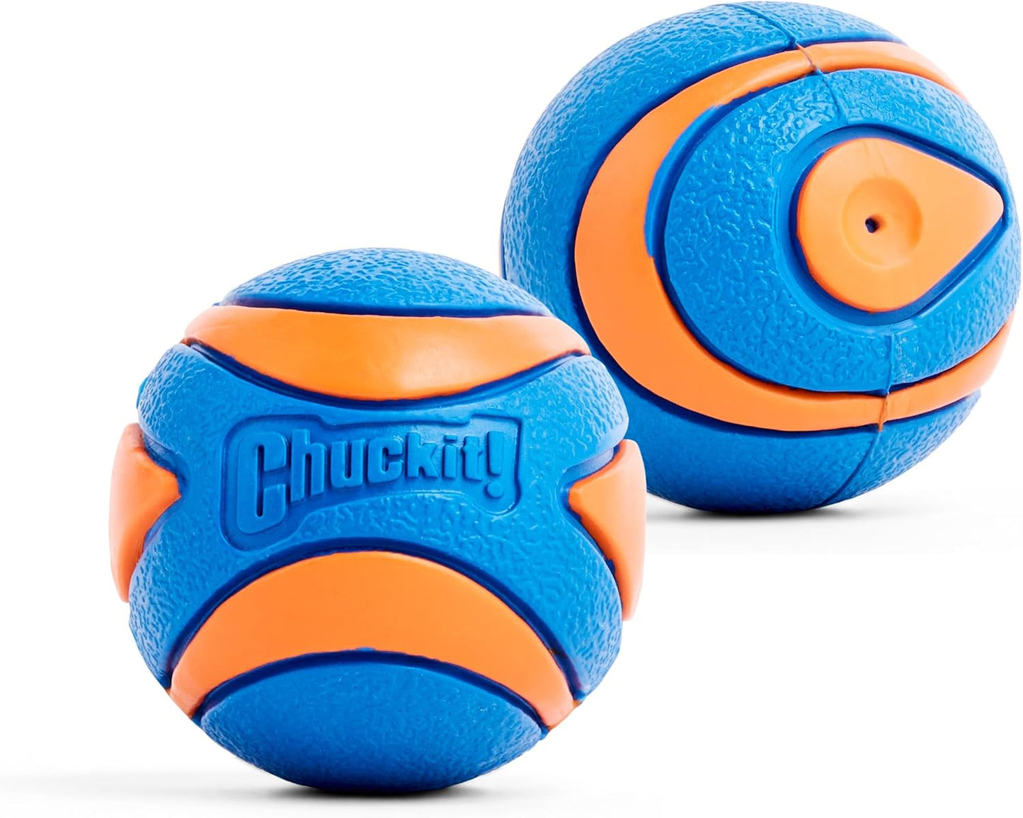 Chuckit! Ultra Ball Dog Toy, Durable Rubber, Medium 2.5-in, 2 Pack | Made from Durable Rubber with an Extra-Thick Core, This Bouncy Fetch Ball Floats in Water for Lasting Games of Fetch